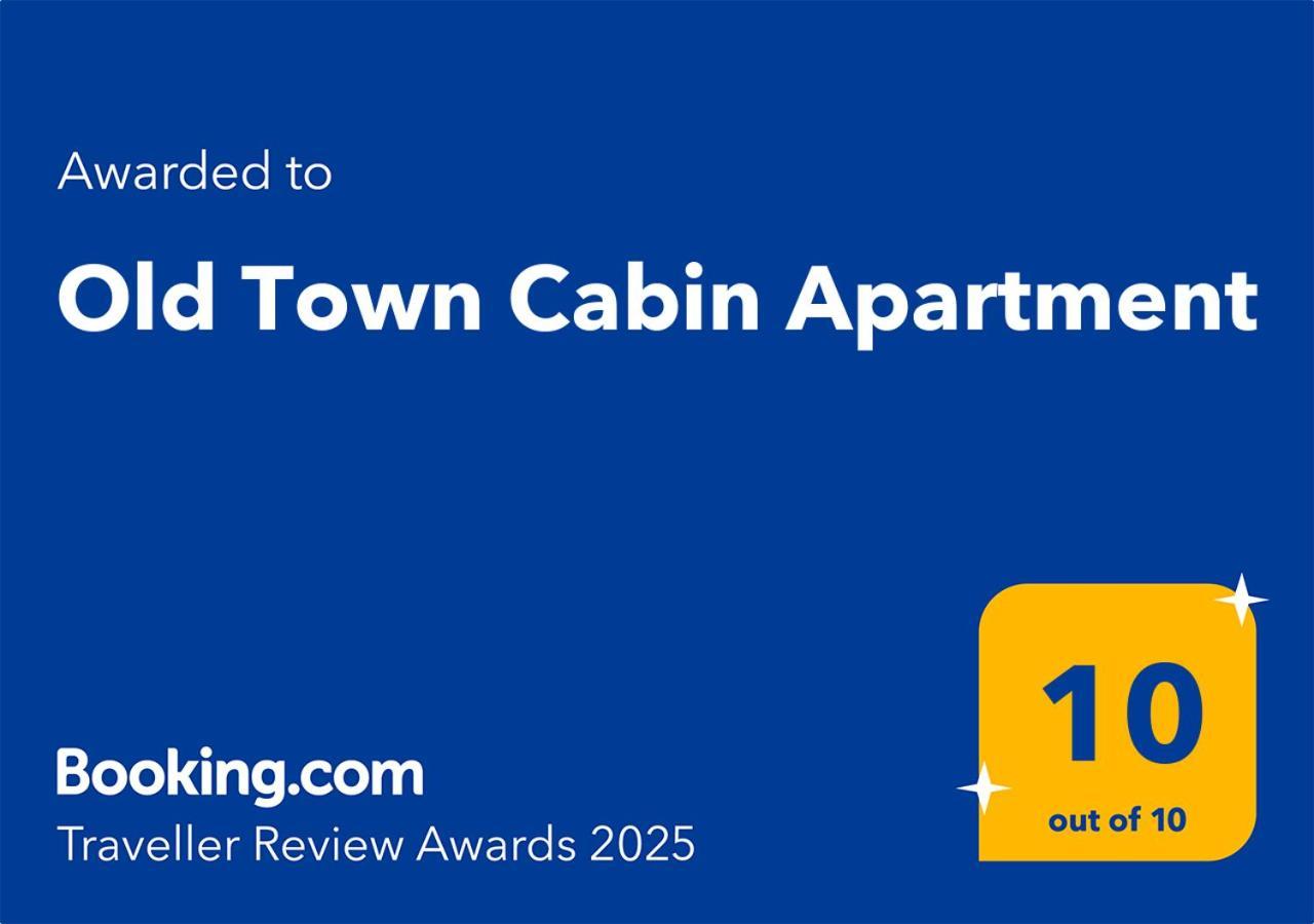 Old Town Cabin Apartment Zagreb Exterior photo